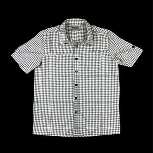 mens killtec short Sleeve button down shirt size M
